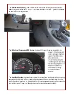 Preview for 3 page of Escort SRX Corvette C-6 Installation Tips Manual