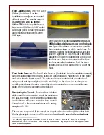 Preview for 4 page of Escort SRX Corvette C-6 Installation Tips Manual