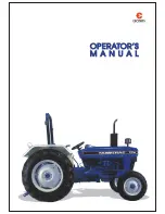 Escorts FarmTrac 45 DT Operator'S Manual preview