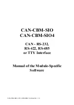 Предварительный просмотр 59 страницы ESD electronic CAN-CBM-PLC/331-1 Hardware Manual