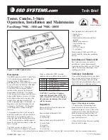 ESD SYSTEMS 41201 Operation Installation And Maintenance предпросмотр