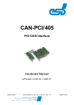 Preview for 1 page of ESD C.2023.05 Hardware Manual