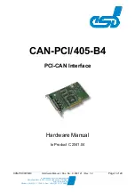 Предварительный просмотр 1 страницы ESD C.2041.04 Hardware Manual