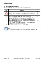 Предварительный просмотр 9 страницы ESD C.2066.21 Hardware Manual