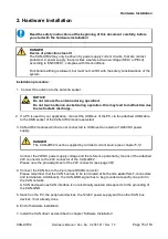 Предварительный просмотр 15 страницы ESD C.2067.02 Hardware Manual