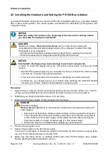 Предварительный просмотр 12 страницы ESD CAN-PC104/200 Hardware Installation And Technical Data