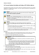 Preview for 12 page of ESD CAN-PC104/331 Hardware Installation And Technical Data