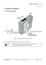 Предварительный просмотр 11 страницы ESD ECX-PoE-PE Hardware Manual