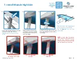 Предварительный просмотр 15 страницы ESDEC PANELCLAW clawFR Dual Tilt 10 Degree Installation Manual