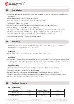 Preview for 3 page of ESDMAN 001-9203 Specification