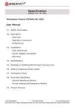 Preview for 1 page of ESDMAN 001-9502 User Manual