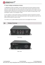 Preview for 9 page of ESDMAN 001-9502 User Manual