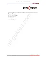 Preview for 86 page of ESENE DS3X2 User Manual