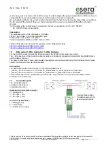 Preview for 3 page of esera automation 11211 User Manual