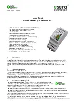 Предварительный просмотр 1 страницы esera automation auto connect 11324 User Manual