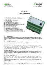 esera automation Auto-E-Connect 11340 User Manual предпросмотр