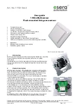 Предварительный просмотр 1 страницы esera automation Multisensor 11132 Gen2 User Manual