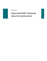 Предварительный просмотр 23 страницы ESET GATEWAY SECURITY Installation Manual