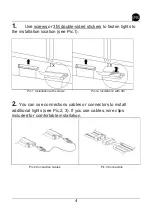 Предварительный просмотр 4 страницы Eshine Single Panel with IR sensor User Manual