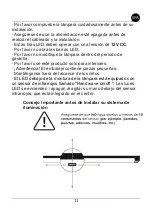 Предварительный просмотр 11 страницы Eshine Single Panel with IR sensor User Manual