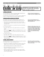 Preview for 6 page of ESi Ergo VICTORY 2VT-C36-30 Series Instructions Manual