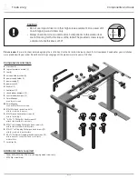 Preview for 2 page of ESI 2TD-C48-24-BLK Assembly Instructions Manual