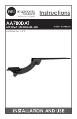 ESI AA780DAT Instructions preview