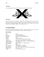 Preview for 7 page of ESI Activ 05 User Manual