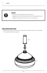 Preview for 3 page of ESI Birdi Assembly & Operation Instructions