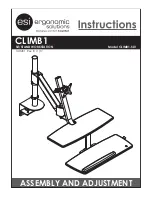 ESI CLIMB1-SLV Instructions Manual preview