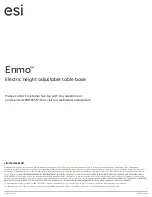 Preview for 12 page of ESI Enmo 2NM-C48-BLK Assembly And Operation Instructions Manual