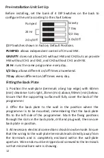 Preview for 18 page of ESI ES3247 User And Installation Instructions Manual