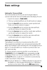 Preview for 17 page of ESI ES3247B User Instructions