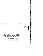 Предварительный просмотр 272 страницы ESI ESI2000 Operation Manual