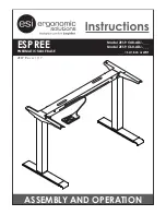 ESI ESPREE Assembly And Operation Manual preview