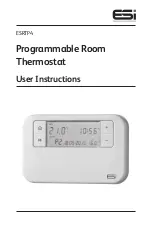 ESI ESRTP4+ User Instructions preview