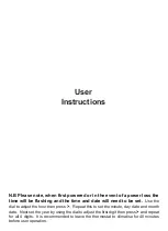 Preview for 5 page of ESI ESRTP5 User And Installation Instructions Manual