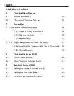 Preview for 4 page of ESI ESRTP5WIFI User And Installation Instructions Manual