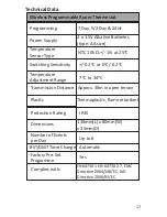 Preview for 23 page of ESI ESRTPRF User And Installation Instructions Manual