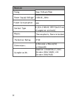 Preview for 24 page of ESI ESRTPRF User And Installation Instructions Manual