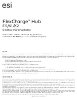 Preview for 8 page of ESI FlexCharge FCHHUB-ES Series Installation Instructions Manual