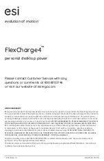 Preview for 8 page of ESI FlexCharge4 Series Assembly And Operation Instructions Manual