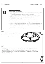 Preview for 2 page of ESI FlexCharge9 FCH9-POD-WHT Assembly And Operation Instructions