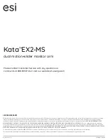 Предварительный просмотр 12 страницы ESI Kata EX2-MS Series Installation Instructions Manual