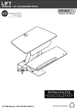 ESI LIFT ERGORISE Instruction Manual предпросмотр