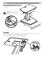 Preview for 3 page of ESI LIFT-WB-SLV Assembly Instructions Manual