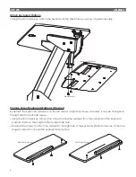 Preview for 4 page of ESI LIFT-WB-SLV Assembly Instructions Manual