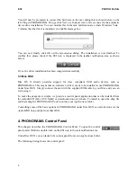 Предварительный просмотр 8 страницы ESI PHONORAMA User Manual