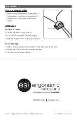 Preview for 6 page of ESI SOLUTION 2 Installation And Use Manual