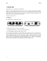 Preview for 4 page of ESI UDJ6 User Manual